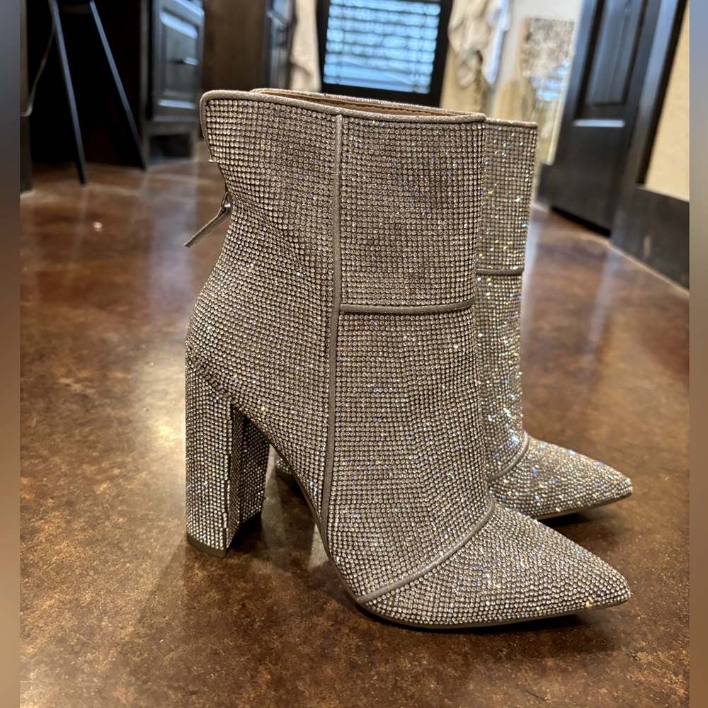 Steve Madden Rhinestone Booties